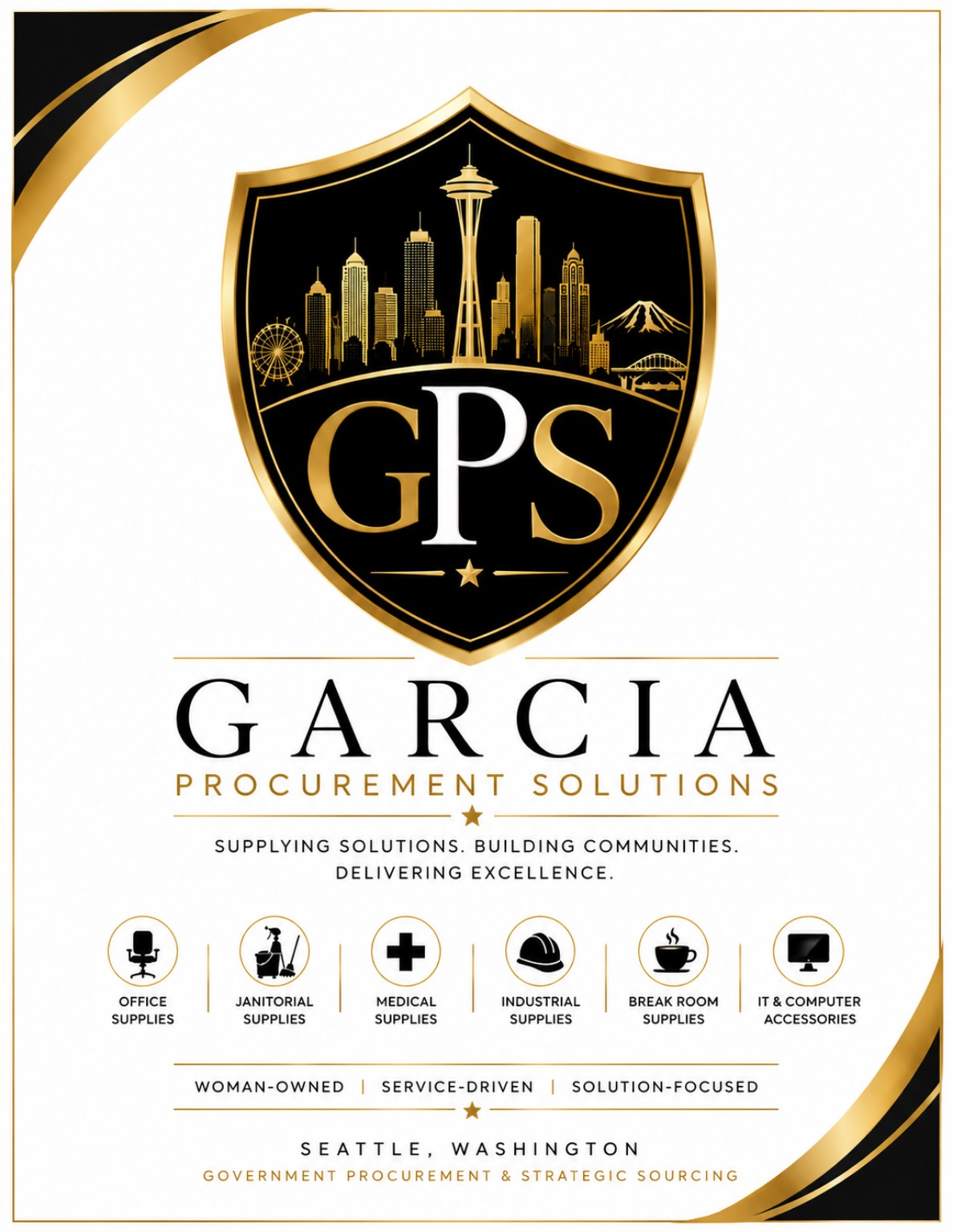 Garcia Procurement Solutions shield logo
